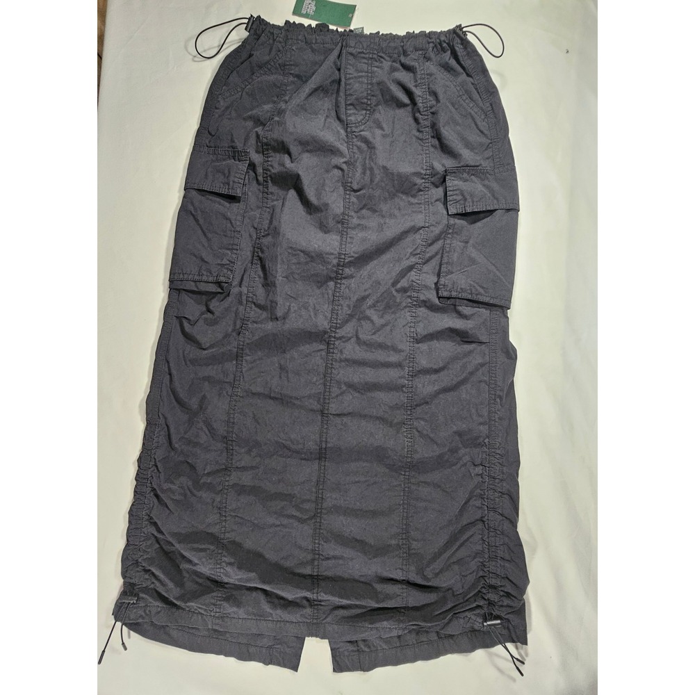 Wild Fable XS Maxi Cargo Skirt Lightweight Pull On Adjustable Waist & Sides 1473